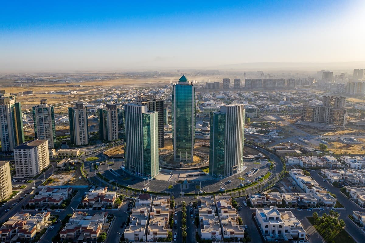 Erbil cityscape