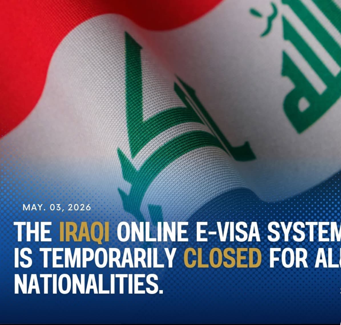 Iraq E-Visa System Notice