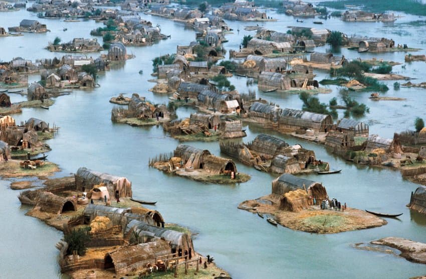 Traditional boat tour in the Marshlands